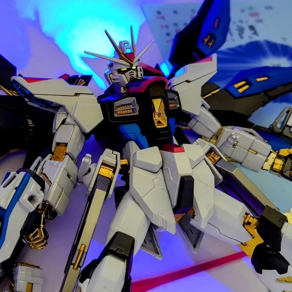 今さらですけどrgストライクフリーダム(チタニウムフィニッシュ)を作りました♪