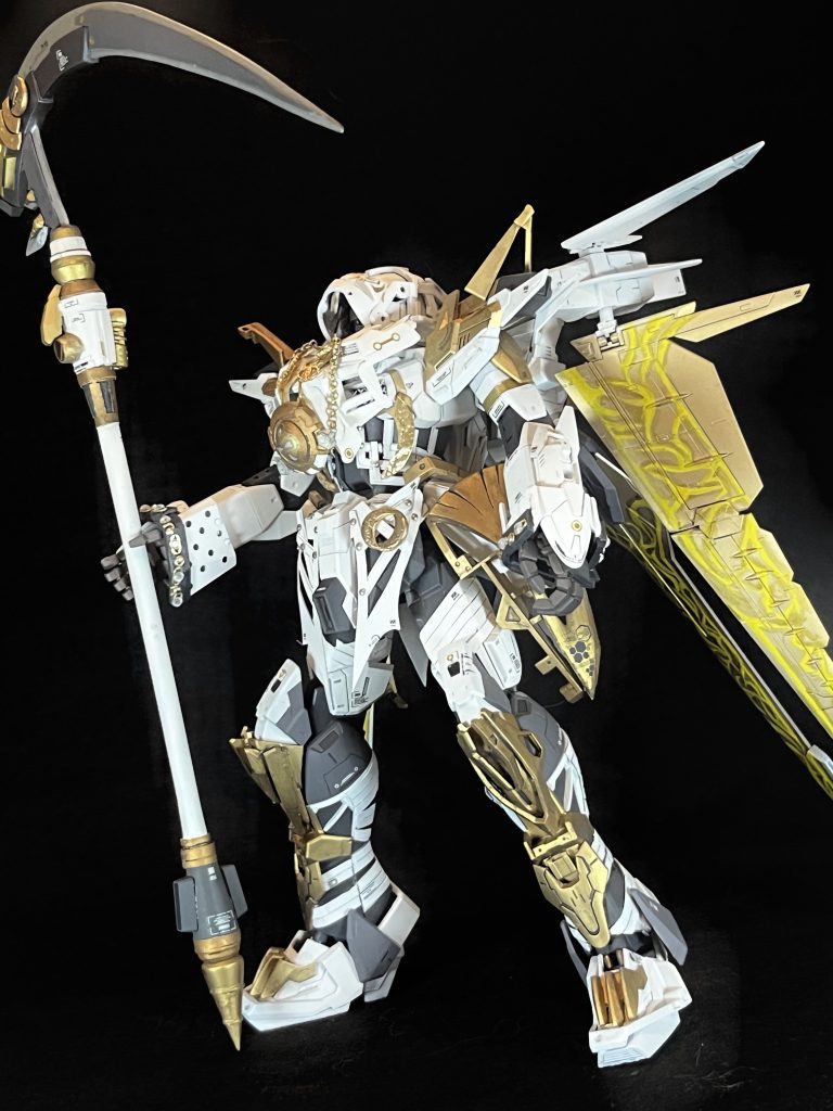 今年2体目のガンプラ。またソウルキャリバー6のキャラ再現をしてしまいました。もう発売して5年経過した格闘ゲームですが好きなモノを好き勝手に作るのってやっぱ楽しいですよね。