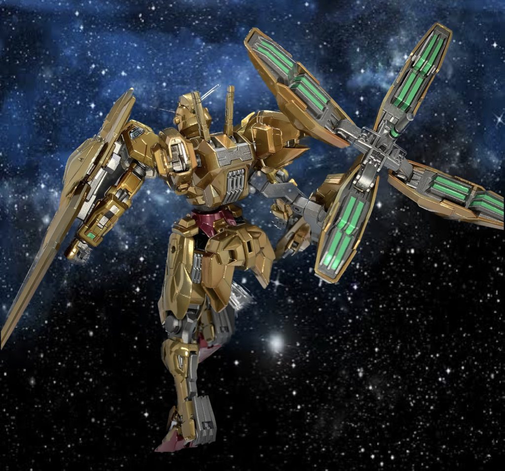 キャリバーン　山吹色メッキ塗装–3枚目/制作者：バブみのメタファー