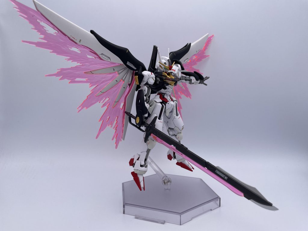 武装はガンメタの塗装で統一してます。アロンダイト存在感あってかっこいいですよね。