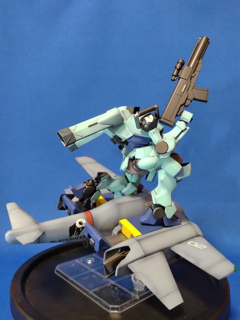 ティックバラン・・・いいキットでしたね♪地表上の話＆戦闘が少ないので、出番が無いのが残念ですね(・。・;