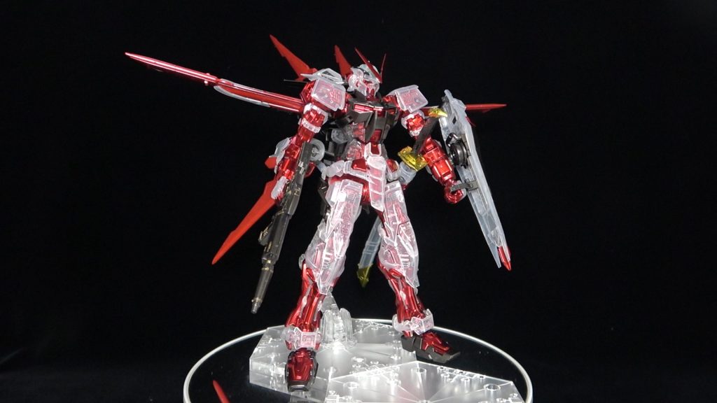 MG アストレイレッドフレーム フライトユニット メッキフレーム/カラークリア–4枚目/制作者：セリカ3
