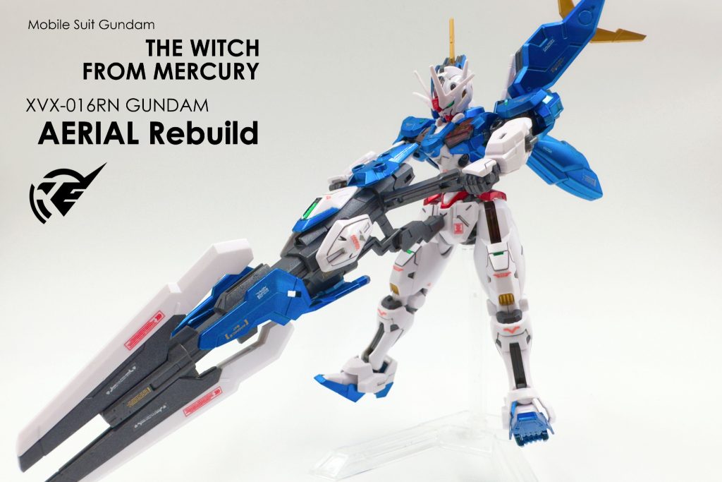 XVX-016RN_ガンダムエアリアル改修型_HG–3枚目/制作者:おすぎ