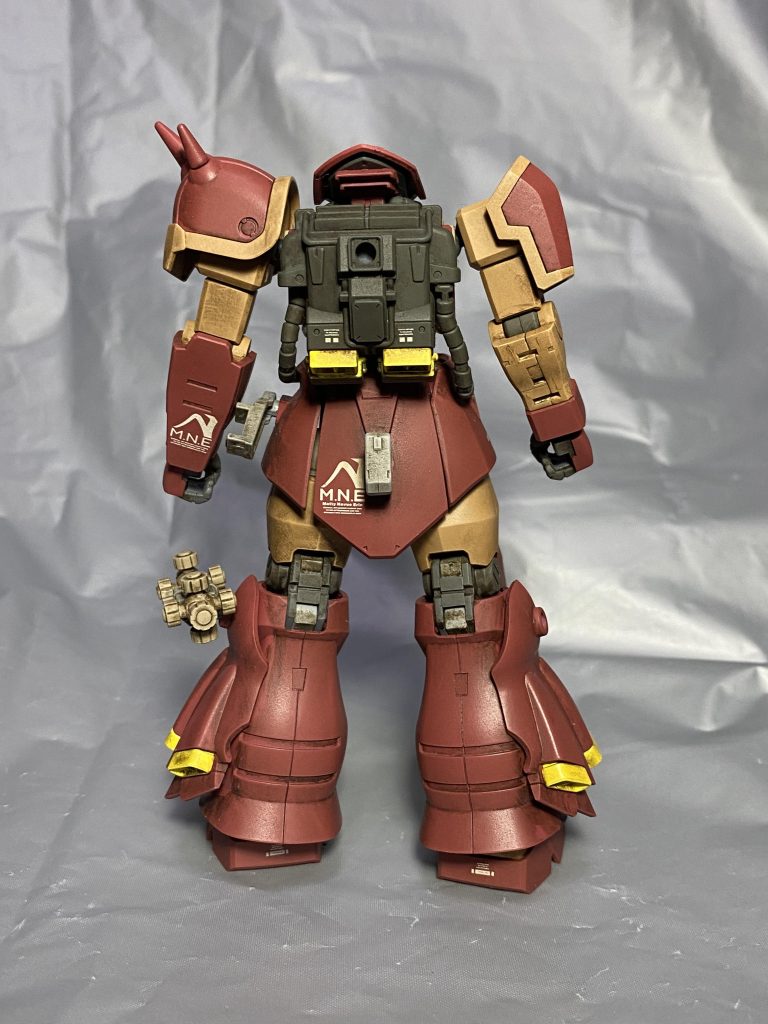 バックショット!カラーだけマフティーカラーっぽく。