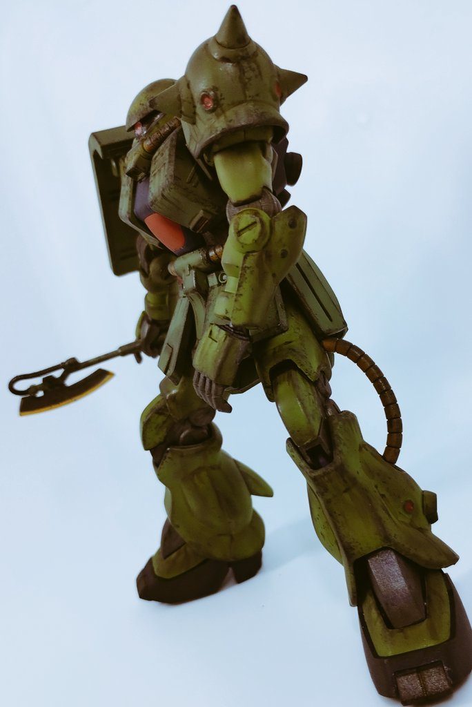 ザクⅡ改　バーニィ搭乗機–3枚目/制作者：梵人