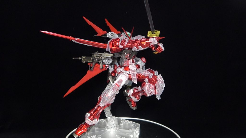 MG アストレイレッドフレーム フライトユニット メッキフレーム/カラークリア–2枚目/制作者：セリカ3