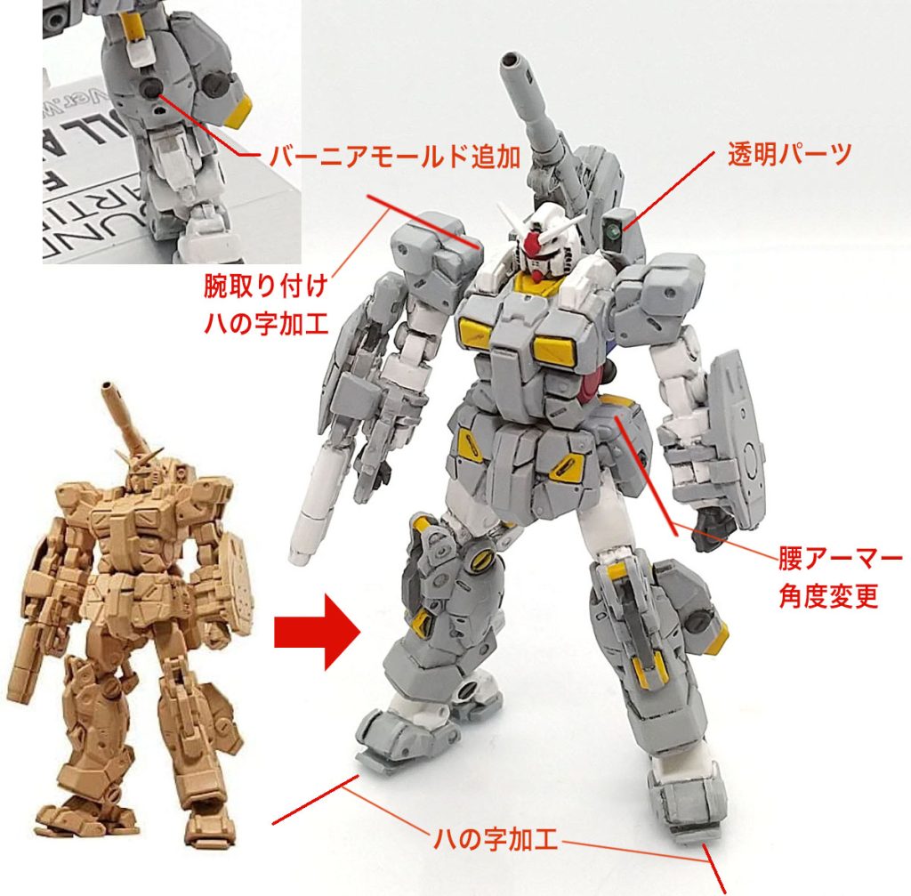 フルアーマーガンダム ガンダムアーティファクト ホワイトベース配備 アムロ搭乗機–2枚目/制作者:ランゼル