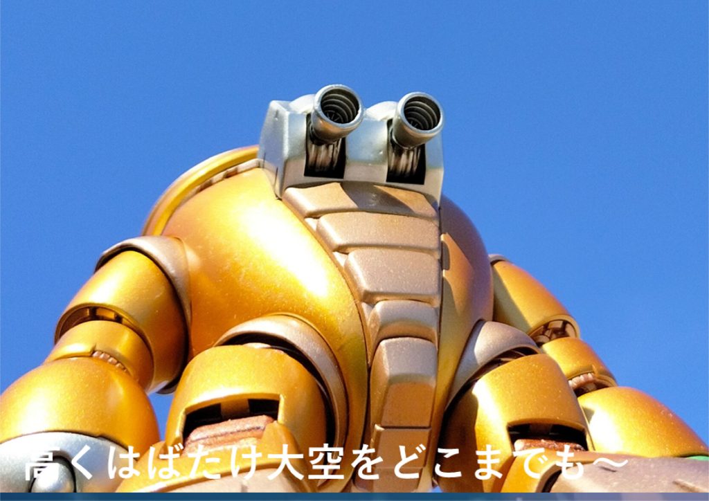 いけいけ!僕らのシャイニングアッガイ~明鏡止水~With tamamaマント–3枚目/制作者:shigeshima