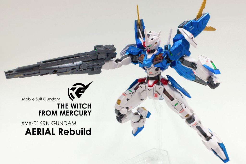 XVX-016RN_ガンダムエアリアル改修型_HG–4枚目/制作者:おすぎ