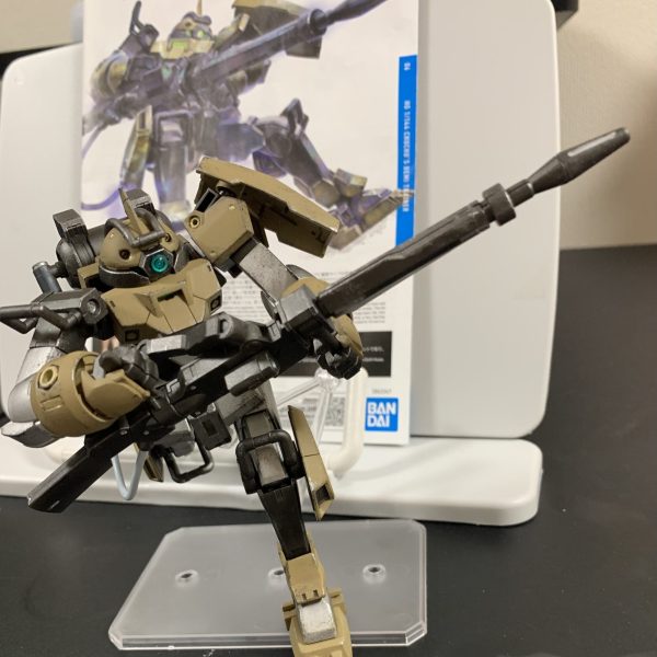 軽くウェザリングしたチュチュトレ