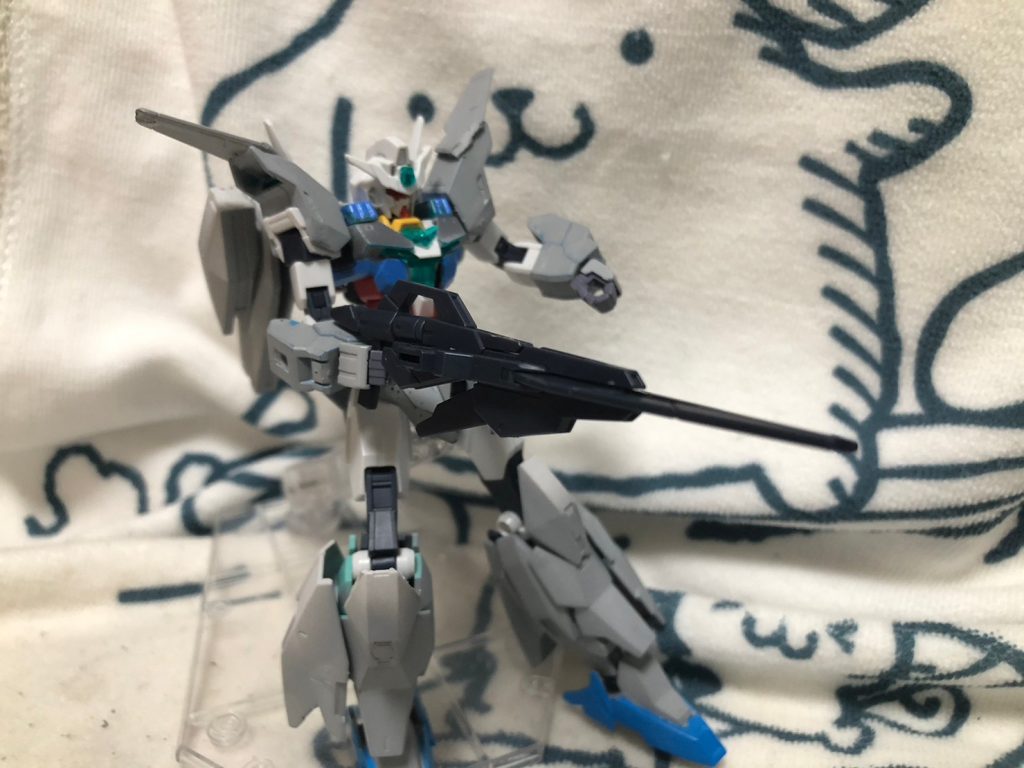 こだわりはバックパックですね。肩はAタイプで使わなかったパーツを使ってます。