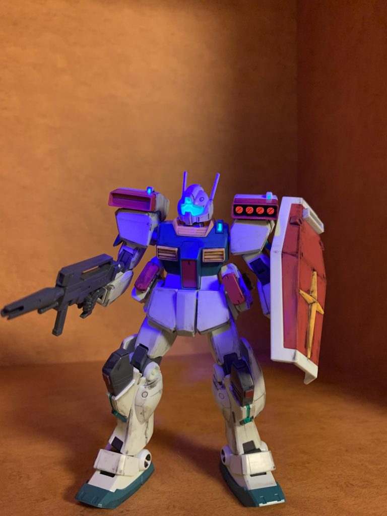 蛍光クリアでブラックライトで光るようにしてます