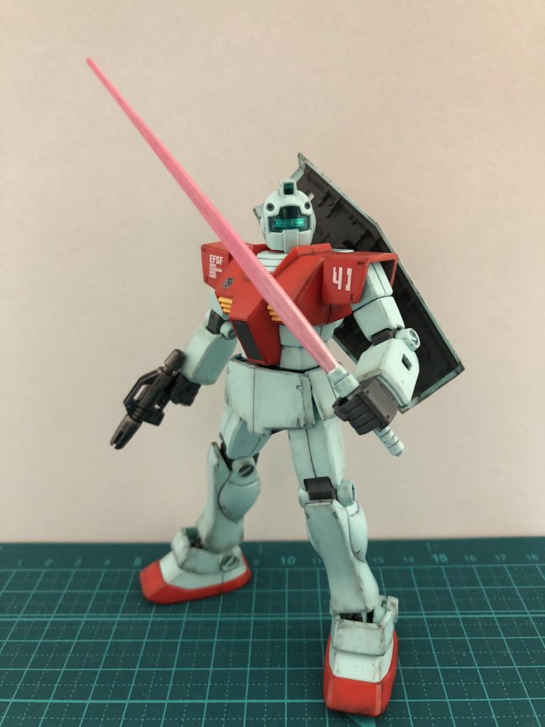 ビームサーベル装備(๑˃̵ᴗ˂̵)