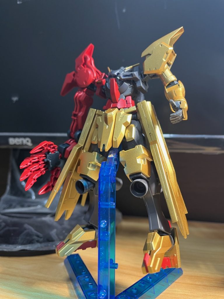 仮組と塗装状況。