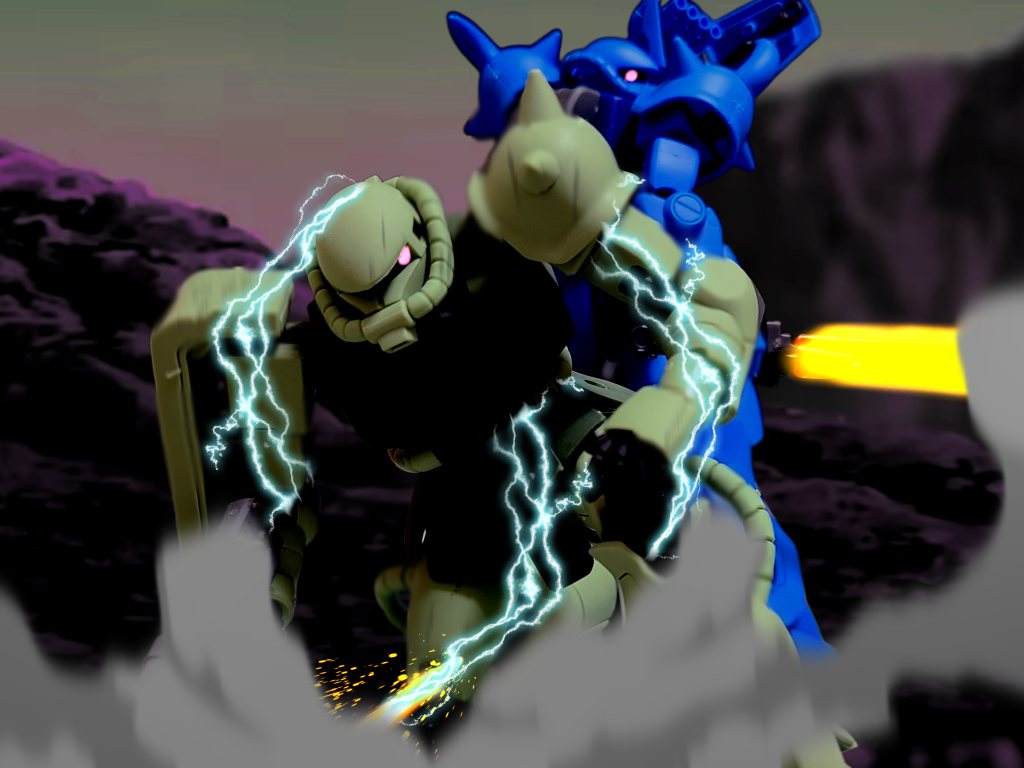 ブラウ「ぐぁあ！しまった！関節が！」リックマン「ブラウ伍長！？」