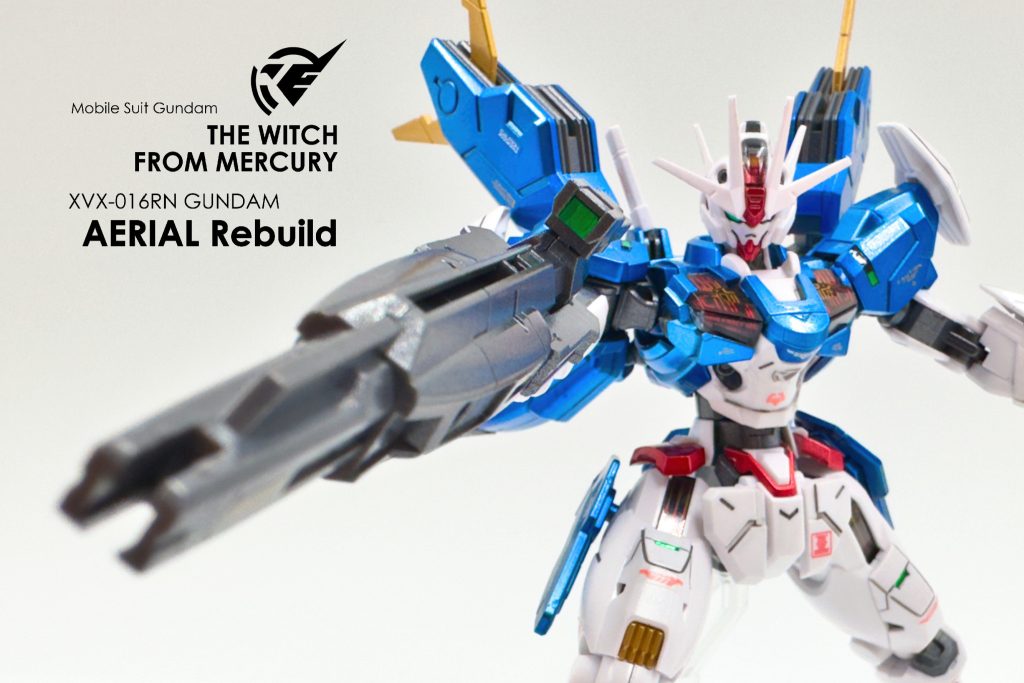 XVX-016RN_ガンダムエアリアル改修型_HG–5枚目/制作者:おすぎ