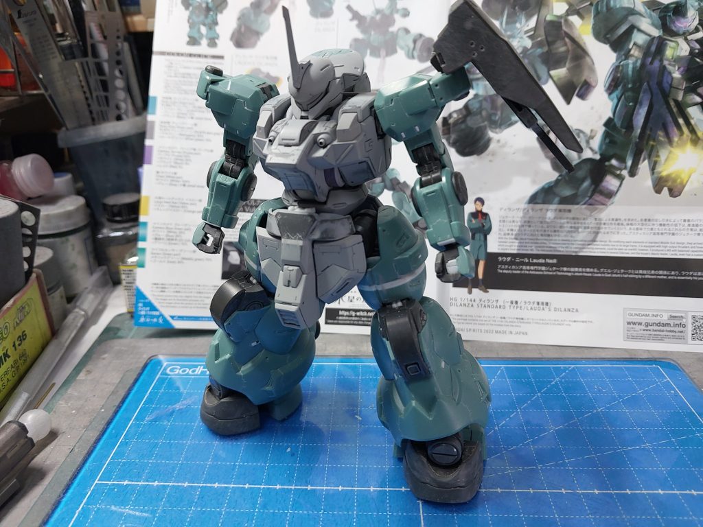 1/144 HG ディランザ量産型–4枚目/制作者：@dagored00