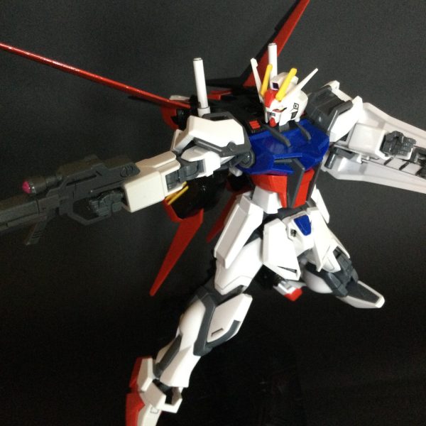 渾身の3作目HGエールストライクガンダム