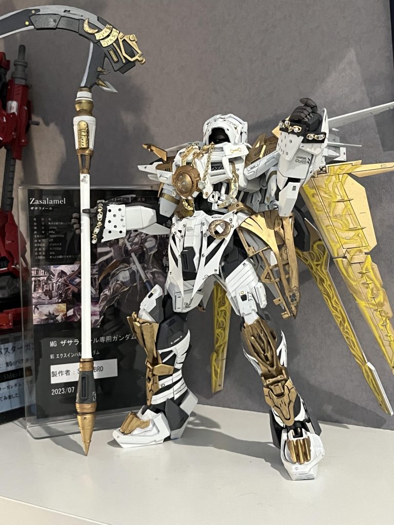 2023年7月15日に開催されたキャラクタープラモ展示会NEXT MODELERS EXPO2023に持って行きました。完成がギリギリ間に合ってよかった