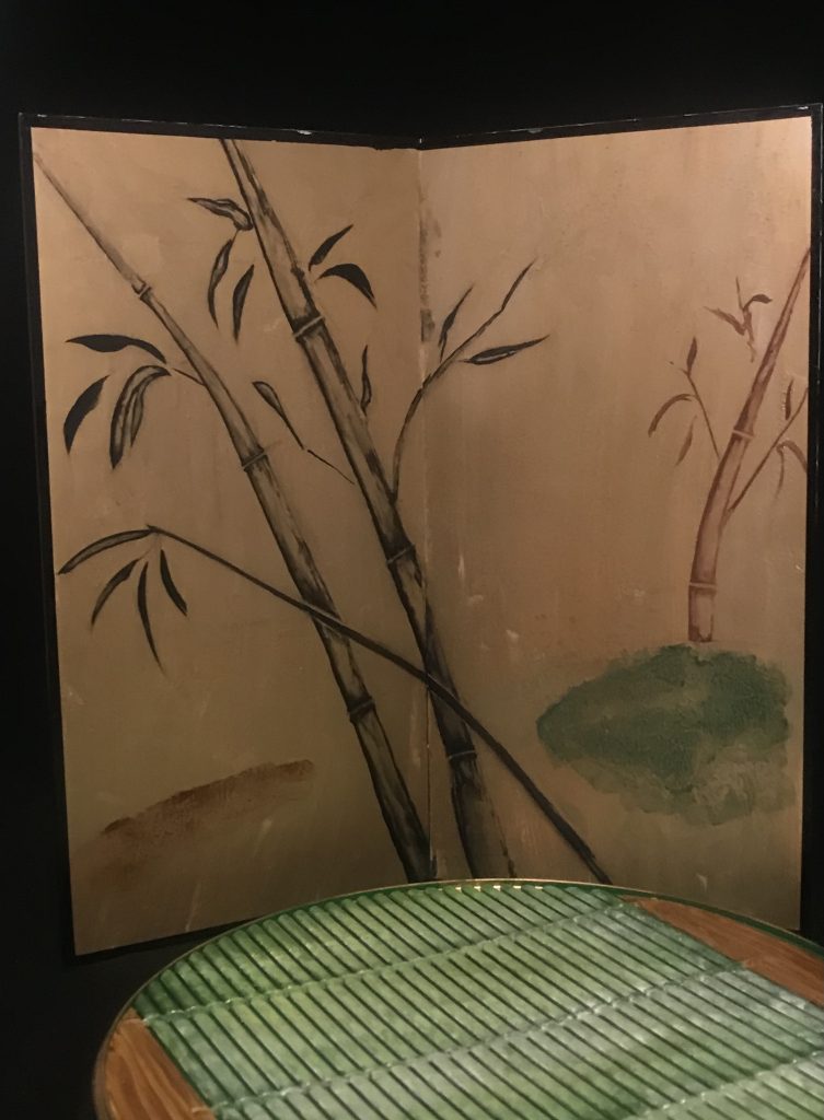 黒竹と朱竹です。