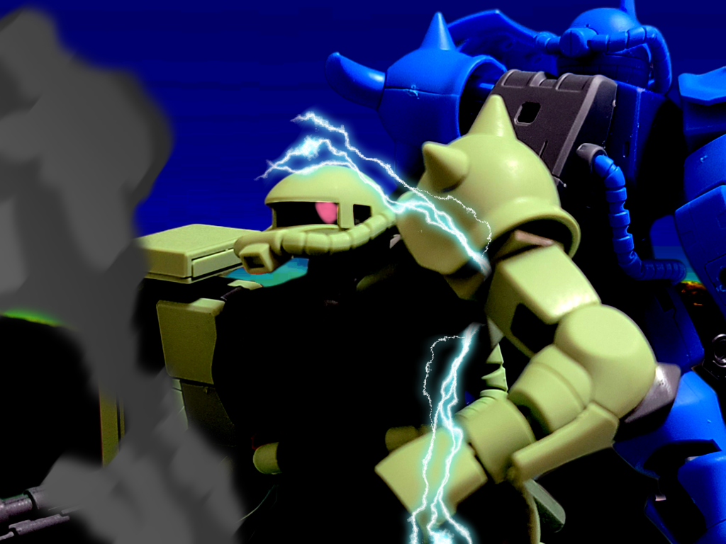 ブラウ「隊長…！奴らの戦い方…今までの連邦軍と違います！奴ら遊んでやがる！」リックマン「ブラウ伍長！怪我は！？」ブラウ「大丈夫です…！しかし足が動きません…！」