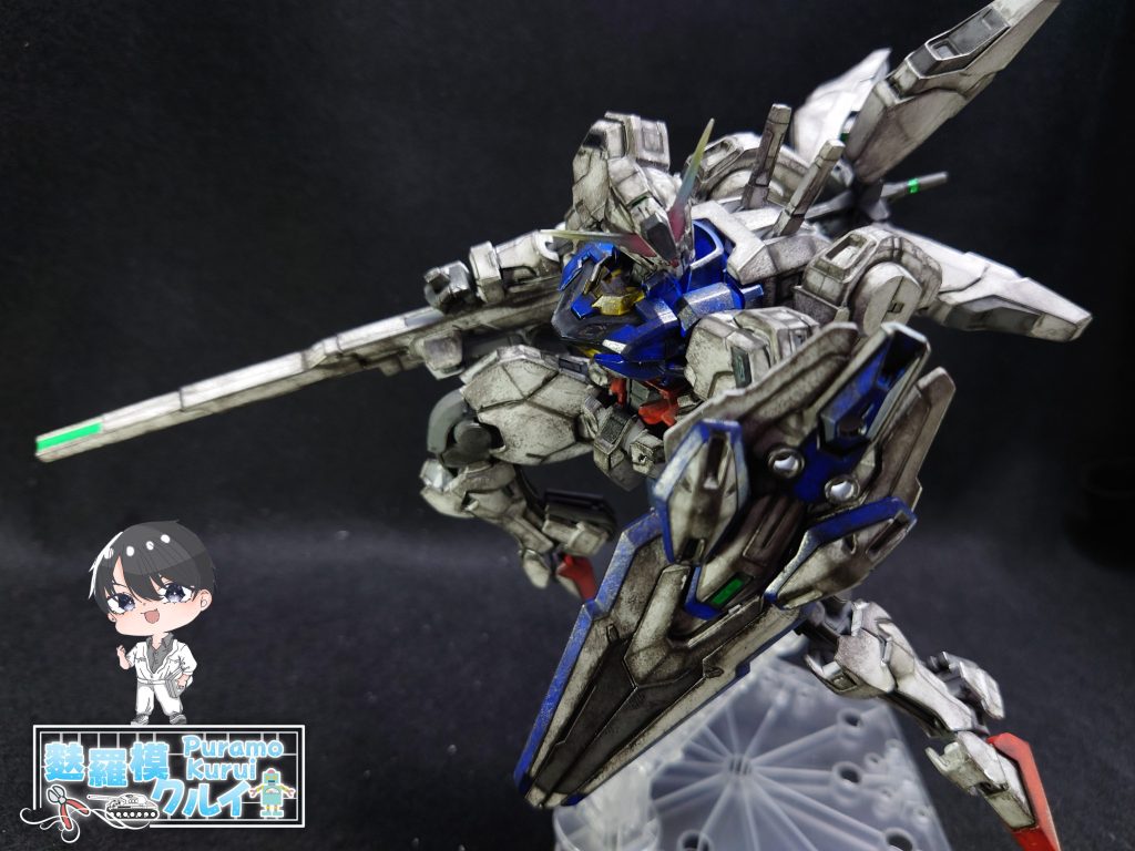 HG ガンダムキャリバーン（エアリアルカラーVer.）完成❗–2枚目/制作者：麩羅模クルイ