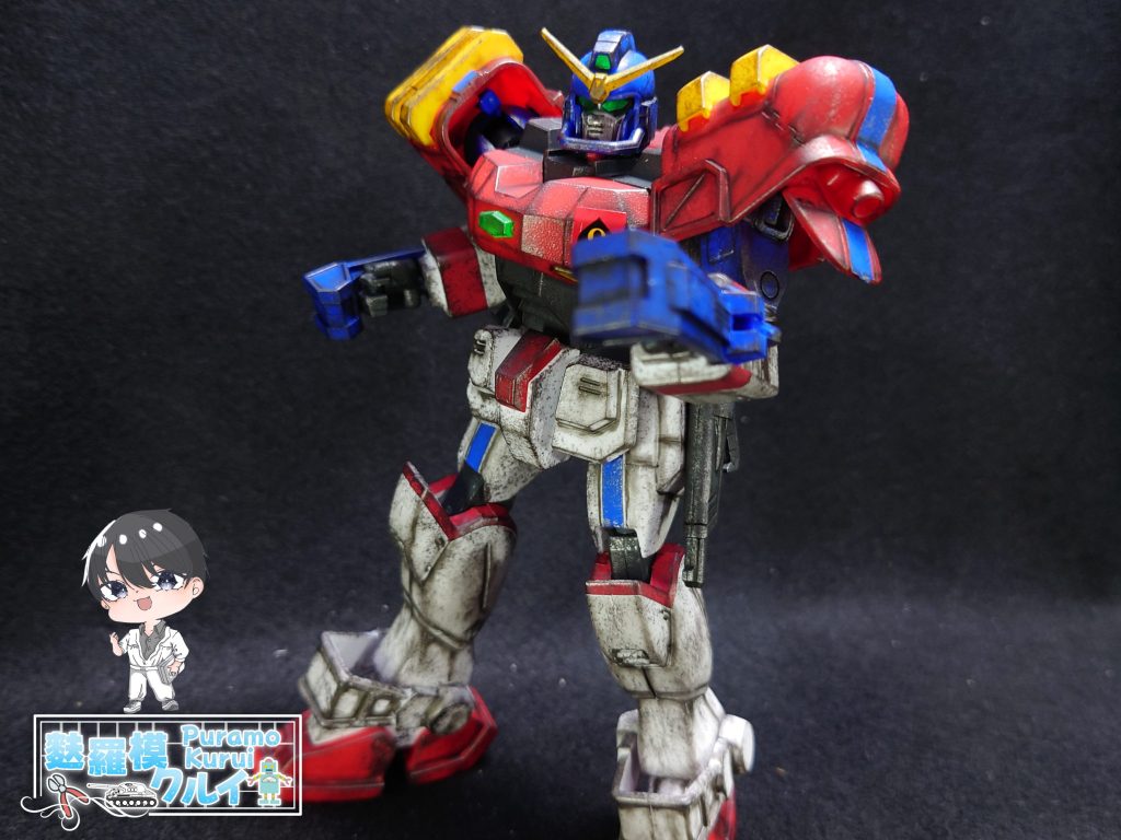 HG 1/100 ガンダムマックスター完成❗–4枚目/制作者：麩羅模クルイ