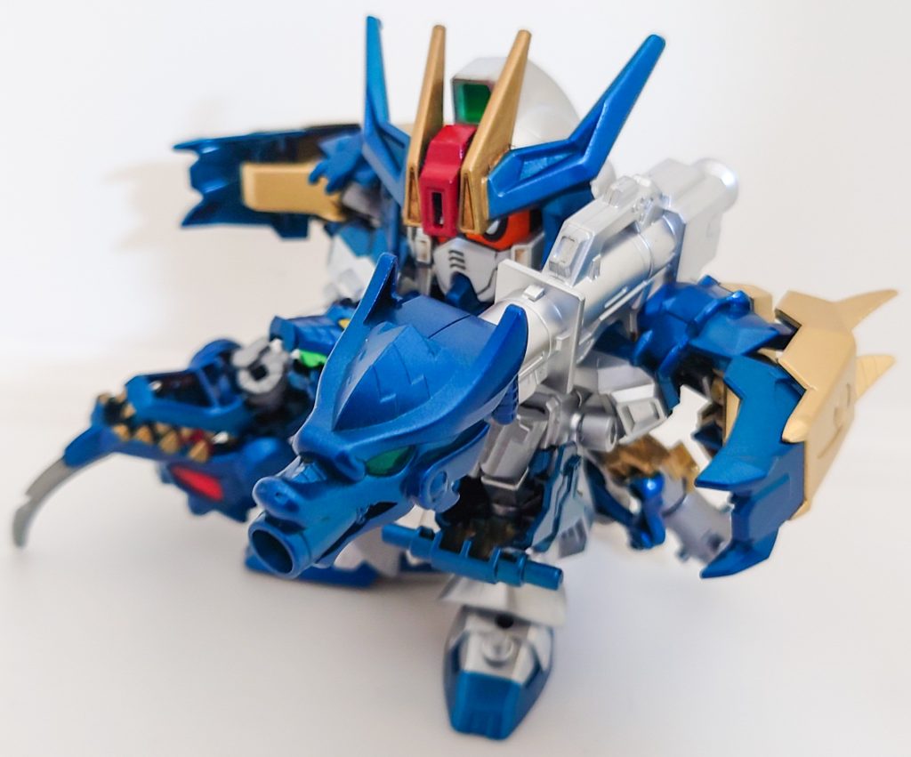 バズーカの先端のドラゴン部分を加工するのに苦労しました。