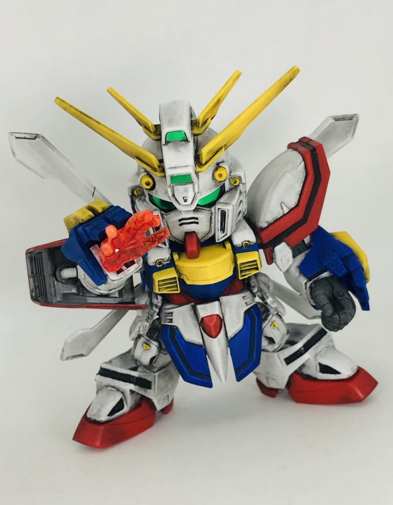 今回の主人公 玉辺露伴(SD ゴッドガンダム)部分塗装にウェザリングカラーマルチブラックでウォッシングしただけの…過去作品…🙄ゲスト出演した他MSは…投稿作品がなくなったら…別途アップするかもしれない?運営様…次回のコンテストは…ネタコンを開催してくれませんかね🤔それなら私にもワンチャンあるかも…(笑)tamama「さみしいよォ…ボス…いつものように…いいね…ください…待ってます…」フォロワー「だが断る!」↓前作の目ん玉とびでシリーズ?はこちらをご覧くださいhttps://gumpla.jp/sd/1503131