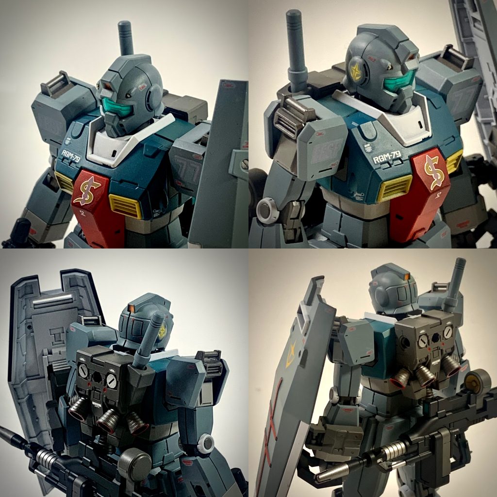 rgm-79 ジム　(スレッガー搭乗機)–4枚目/制作者：shotaro