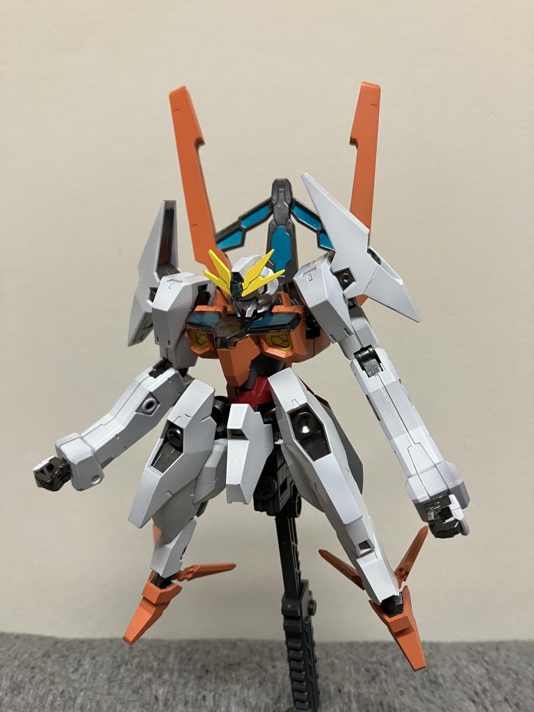 水星の魔女のGUND-ARM機体でソレスタルビーイングっぽいことしたいなぁ〜と考えてたら思いつきましたまだ持ってないけどシュバルゼッテはエクシア、ファラクトはデュナメス、ウルはヴァーチェのカラーにして揃えたい