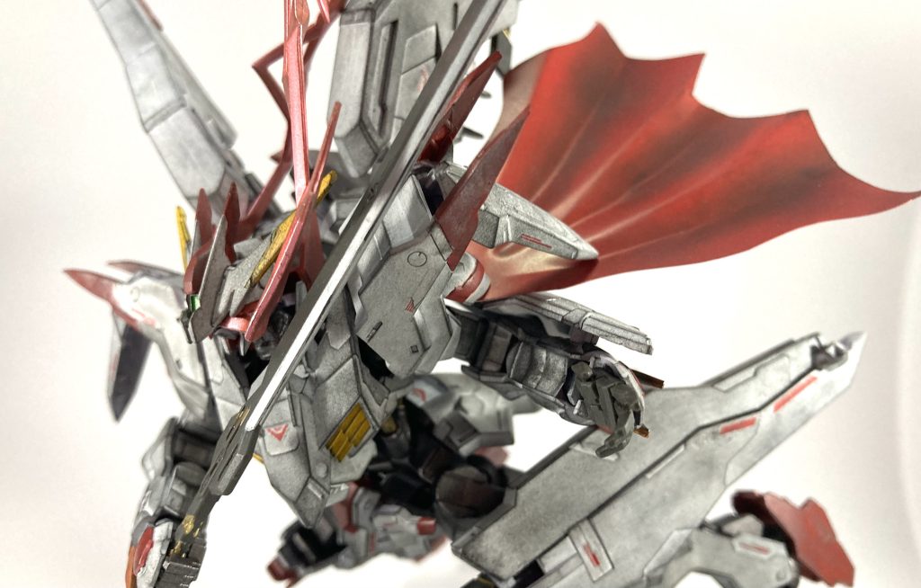 ウェザリングと一部塗装ハゲで激戦の雰囲気を表現しました