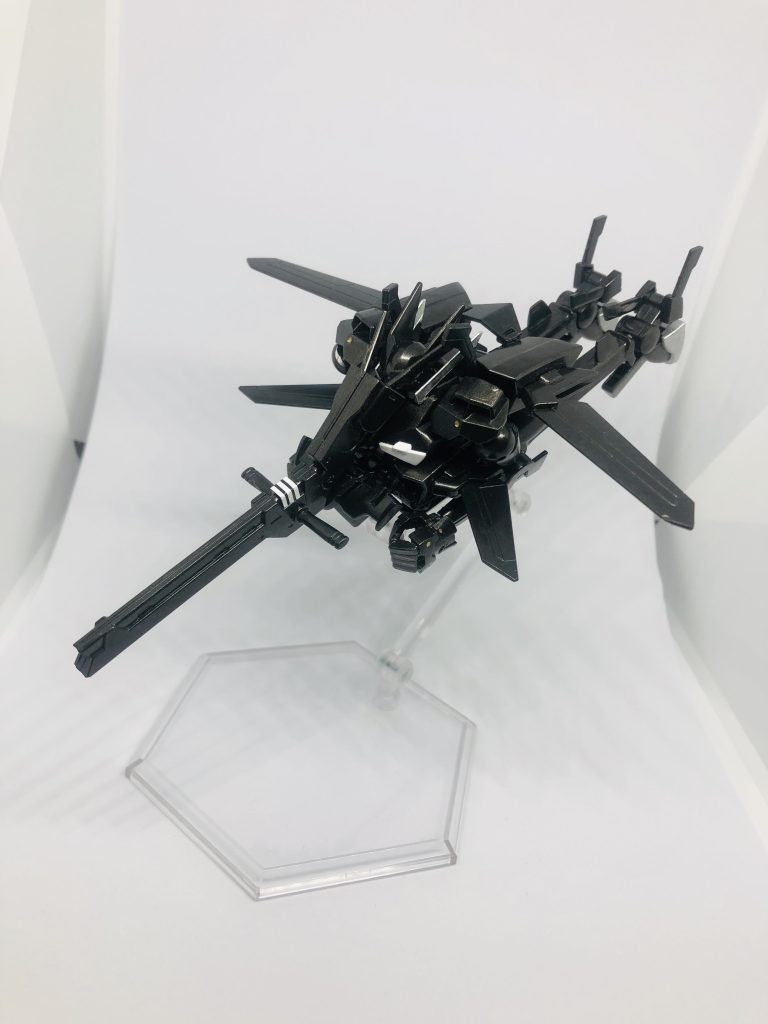 何回読んでも変形機構分からなくてがしゃがしゃしてたらディフェンスロッドを折りましたｯ！！！腕と足が止まってないけど、もうこれでいいかなって……泣