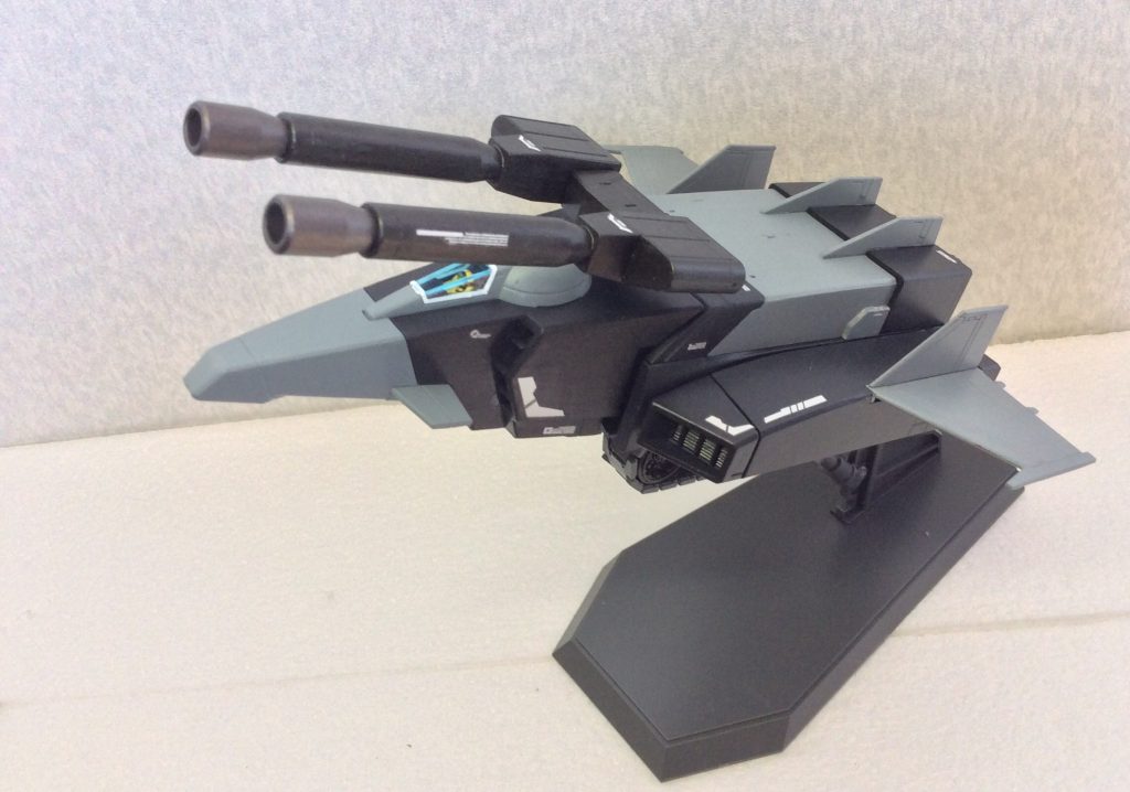 デカールは、連邦用がなかったので、セイラマスオ専用セット０２を雰囲気で適当に貼りました。