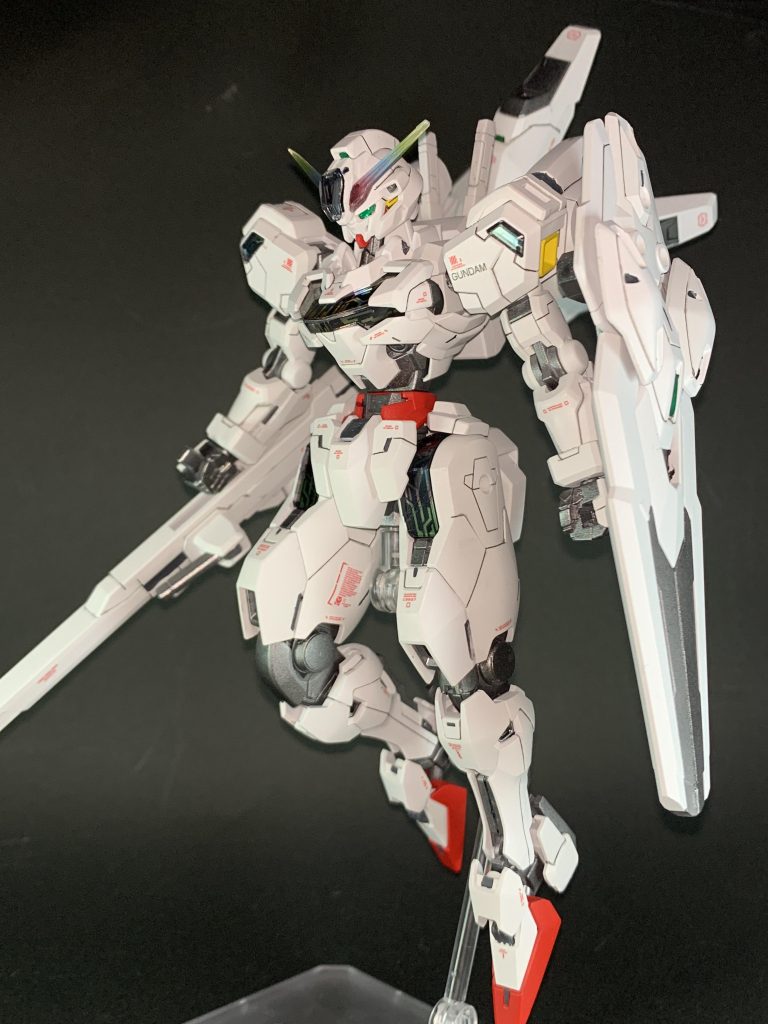 ガンビットをシールドモードでこうするとロッドライフルが槍っぽくも見える不思議