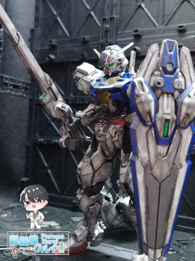 HG ガンダムキャリバーン（エアリアルカラーVer.）完成❗–5枚目/制作者：麩羅模クルイ