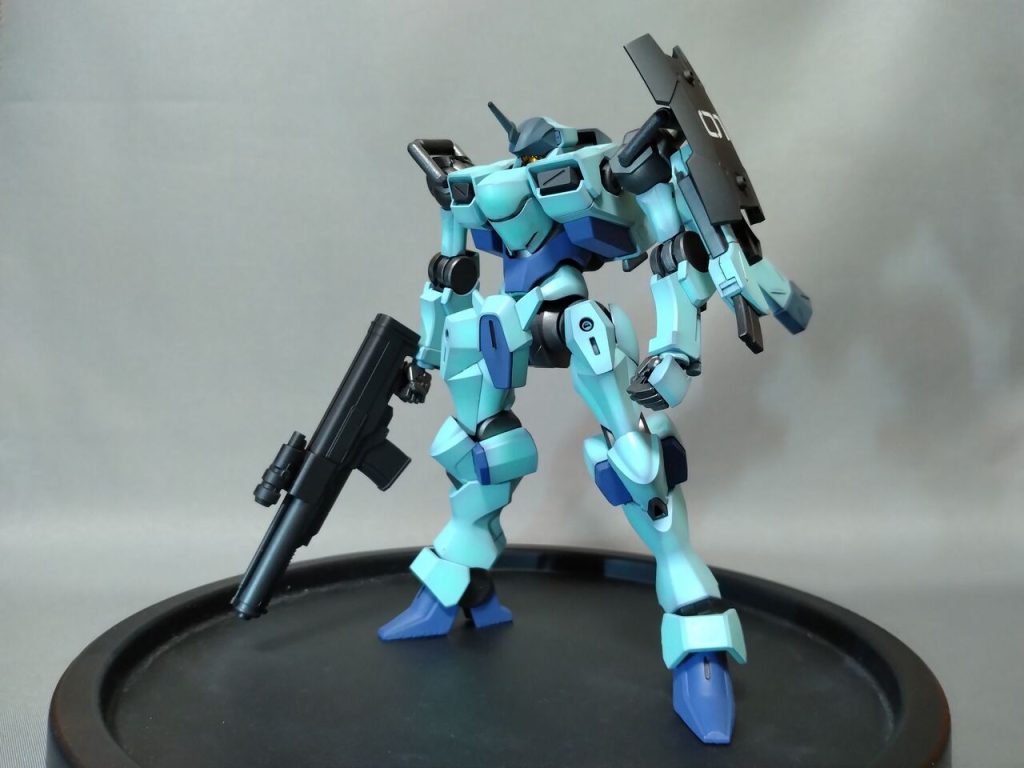 ライフル＆盾は３０ＭＭからチョイスして、３ミリ穴は埋めました♪