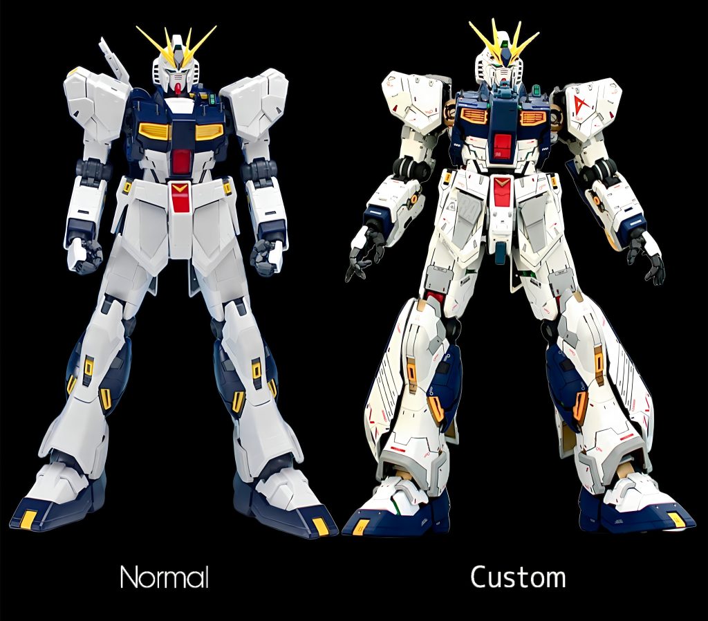 ノーマルキットとの比較写真①インスタグラム（私のプロフィールページから飛べます）には多数の画像を掲載していますので、良かったらそちらもご覧下さい。「るよも」で検索して貰っても見つかると思います。