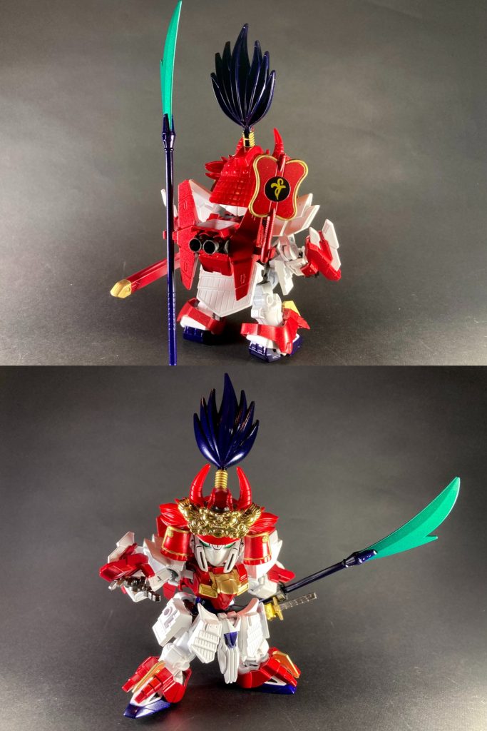 【SDWヒーローズ】勝頼ブレイジングガンダム–4枚目/制作者:ひとらたん