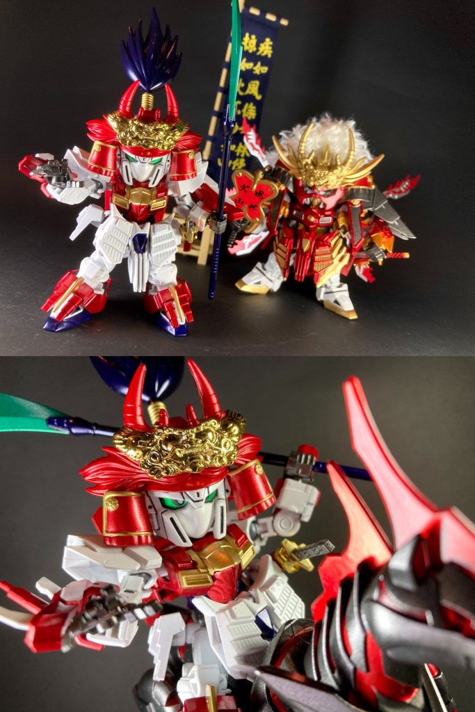 信玄の息子だが、庶流の四男坊という出自から武田氏宗家でなく有力家臣団の名門⛩諏訪氏を継承し、他の兄弟親族らと共に御一門衆として嫡流宗家を支える立場にある。そのため幼少期から攻撃部隊を率いる一武将としての戦術性能に特化した修練を積み重ねており、自身が御本陣に構える想定はしていない。