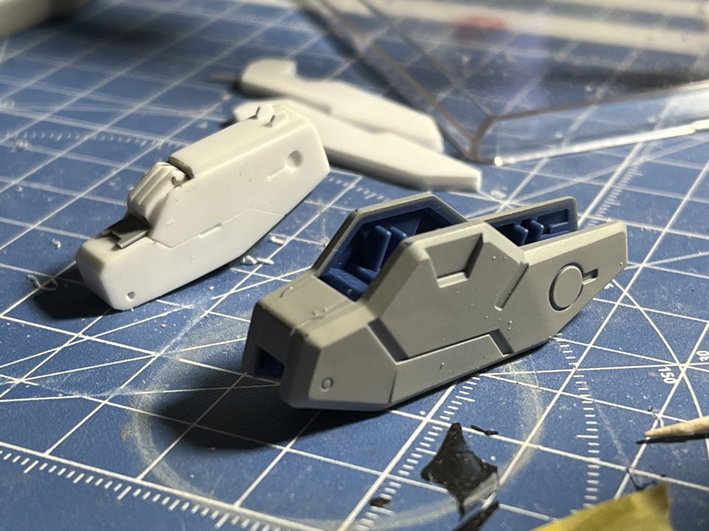 キットのものより一回り小さめに作ってあります