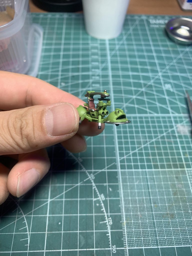 なんかカエルみてぇだな。