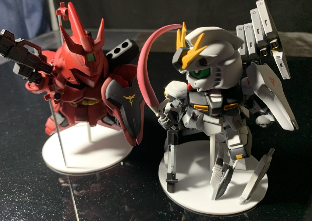 同時制作したサザビーと。以下作成工程など。