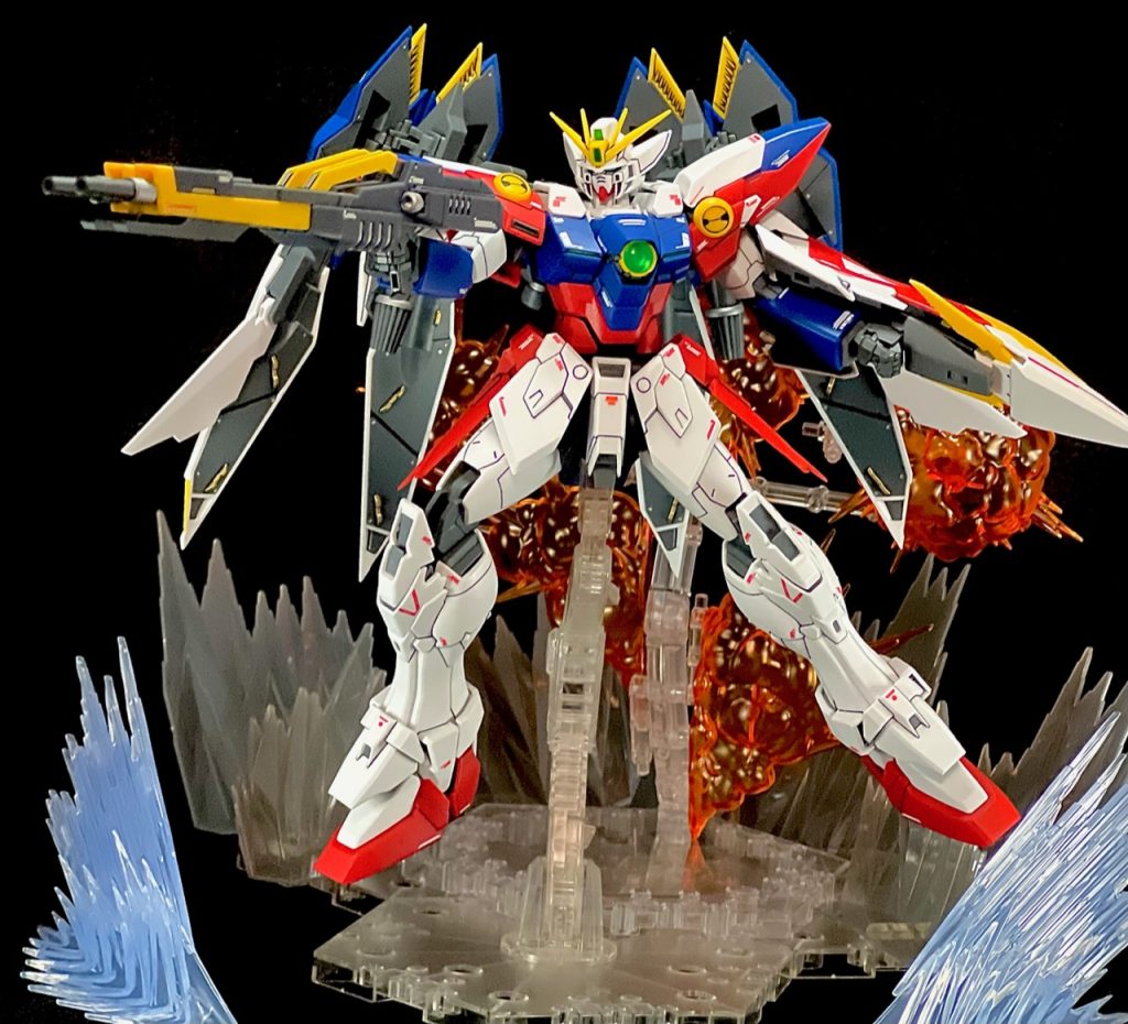 筋彫り初完成品という事で完成した時の感動は今まで以上でした‼️早くウイングゼロも組みたいのですが他の４機のガンダムにも手をつけなければ‼️ここまで読んでいただきありがとうございます‼️😆