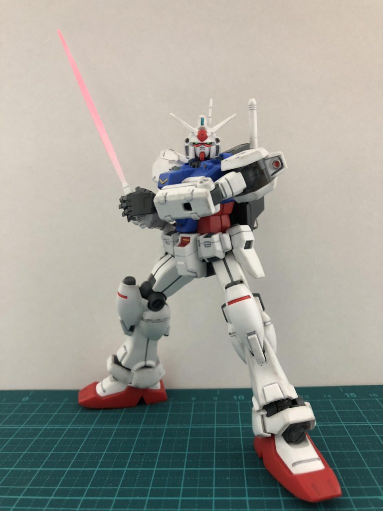 ビームサーベル装備。一番好きなポーズです(๑˃̵ᴗ˂̵)