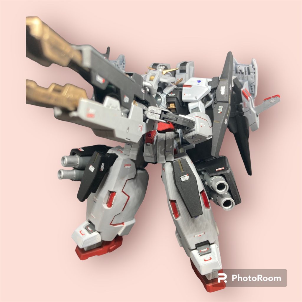 GNバズーカ展開、バーストモード。