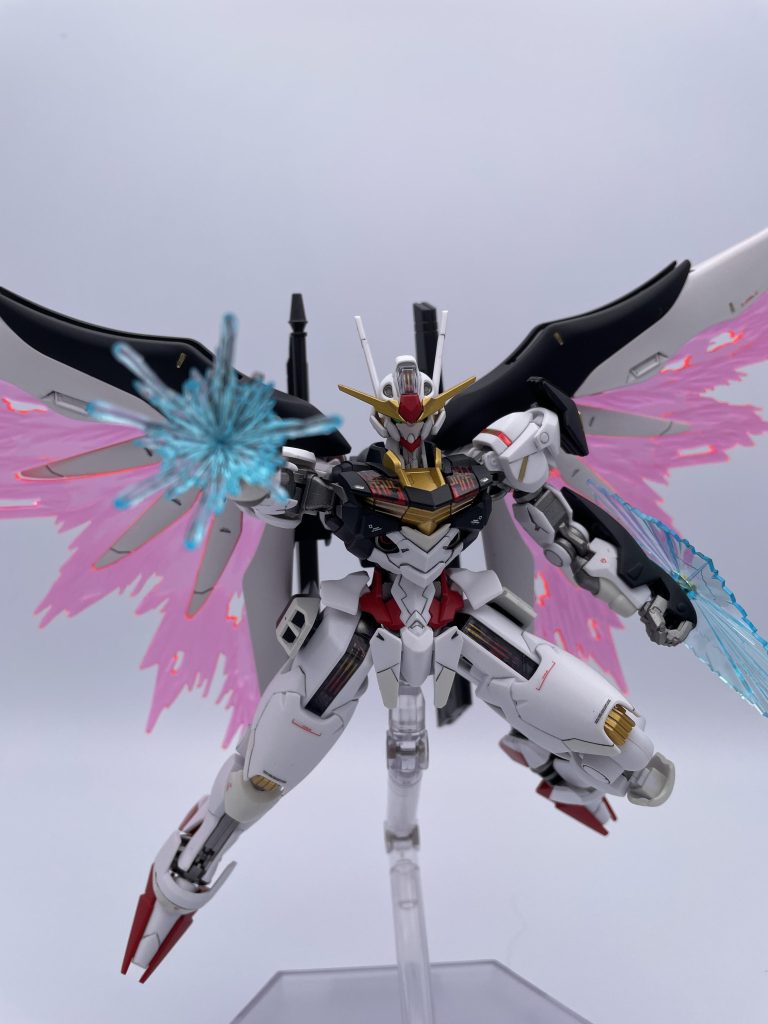 ビームシールドとパルマフィオキーナも使用可能です。ポージング下手でごめんなさい🙇♂️