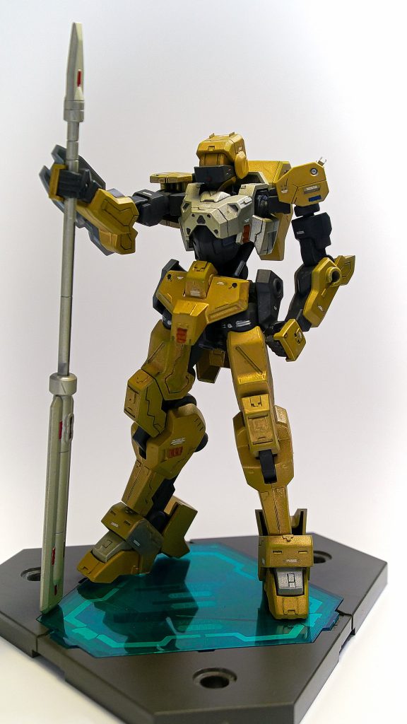 HGイオフレーム獅電ゴールドver–3枚目/制作者：オッサムライ