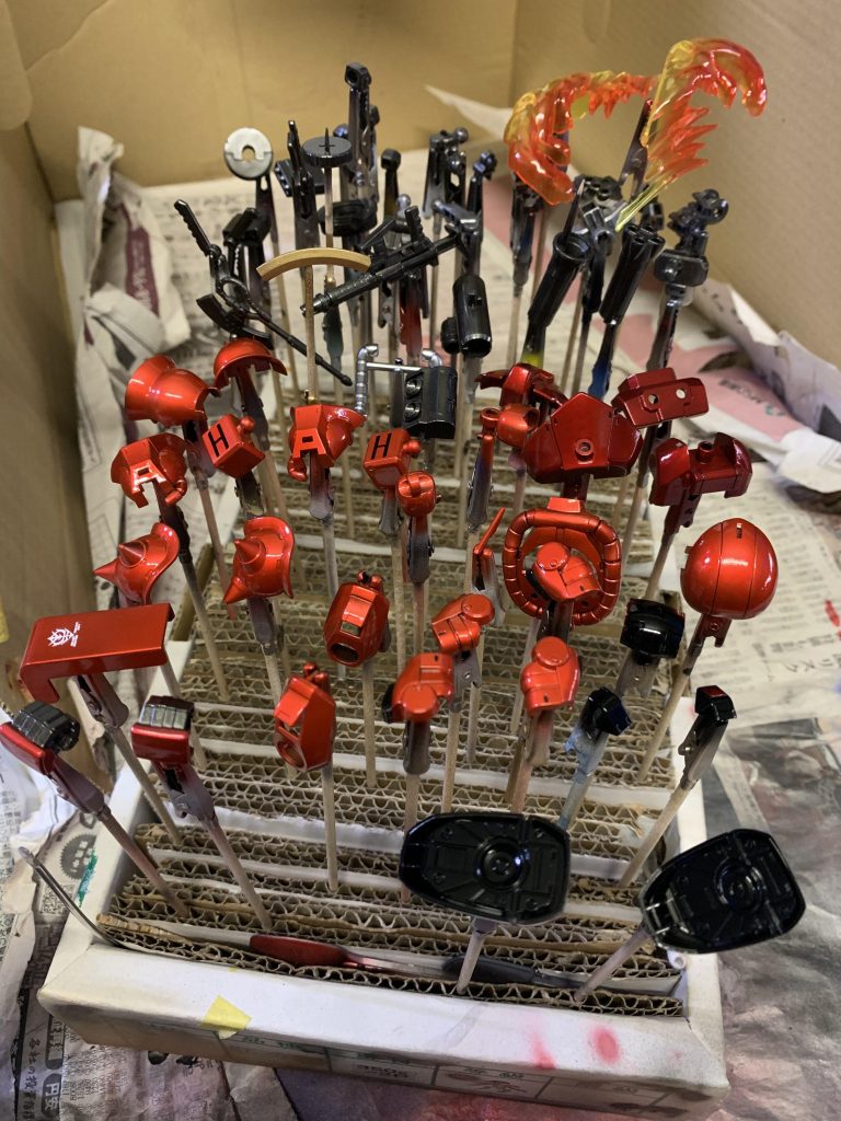 パーツも細かく分割されていたので塗装はし易かったです。