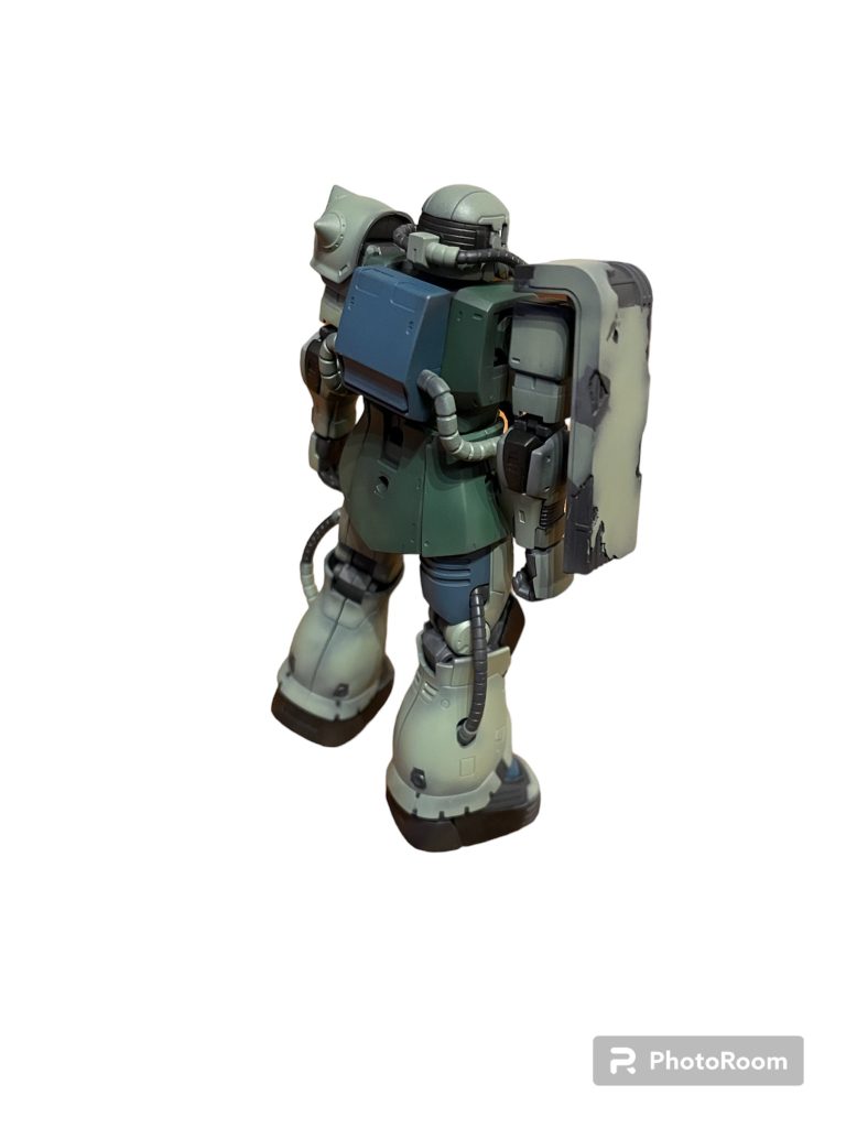 デカール・ウェザリング前